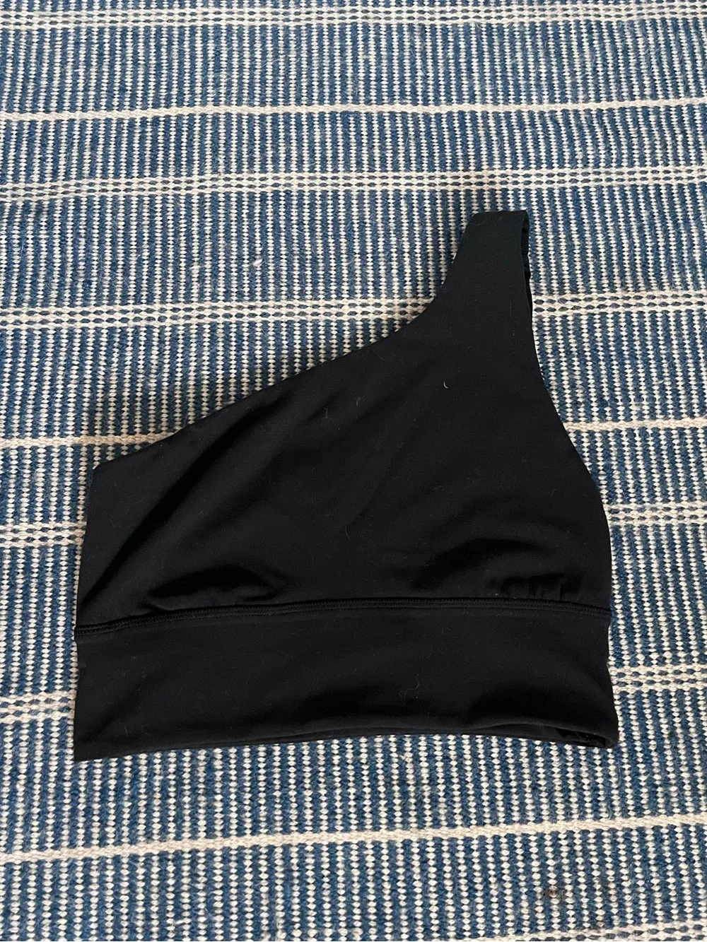 Lululemon One Shoulder Sports Bra Black Size 4